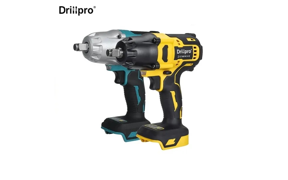 Drillpro 18v 600n.m High Torque Brushless Electric Impact Wrench Without Battery