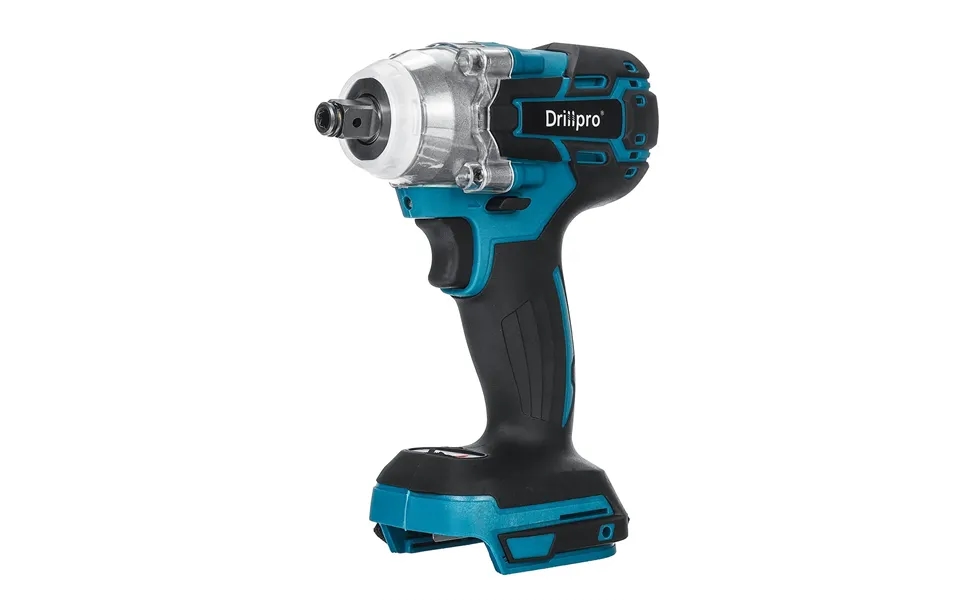 Drillpro 18v Cordless Brushless Impact Wrench Electric Screwdriver Stepless Speed Change