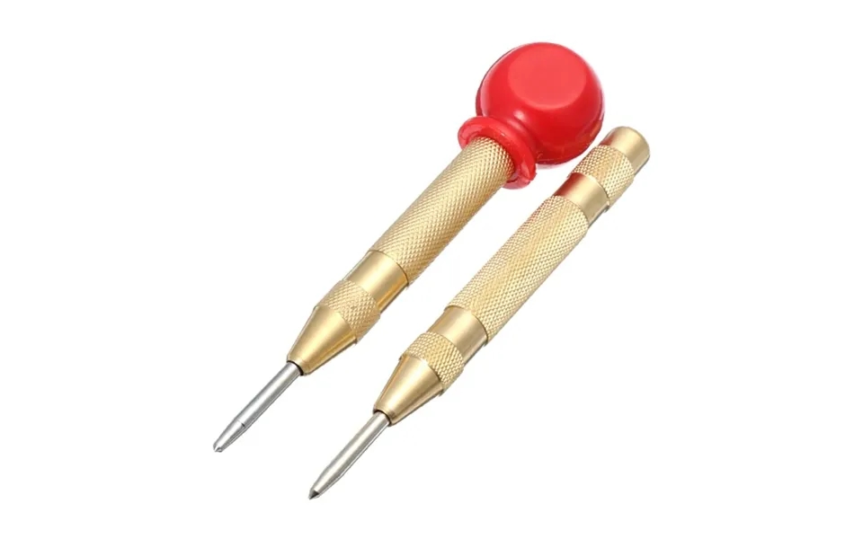 Drillpro 6mm Automatic Center Pin Punch Spring Loaded Marking Starting Holes Tool