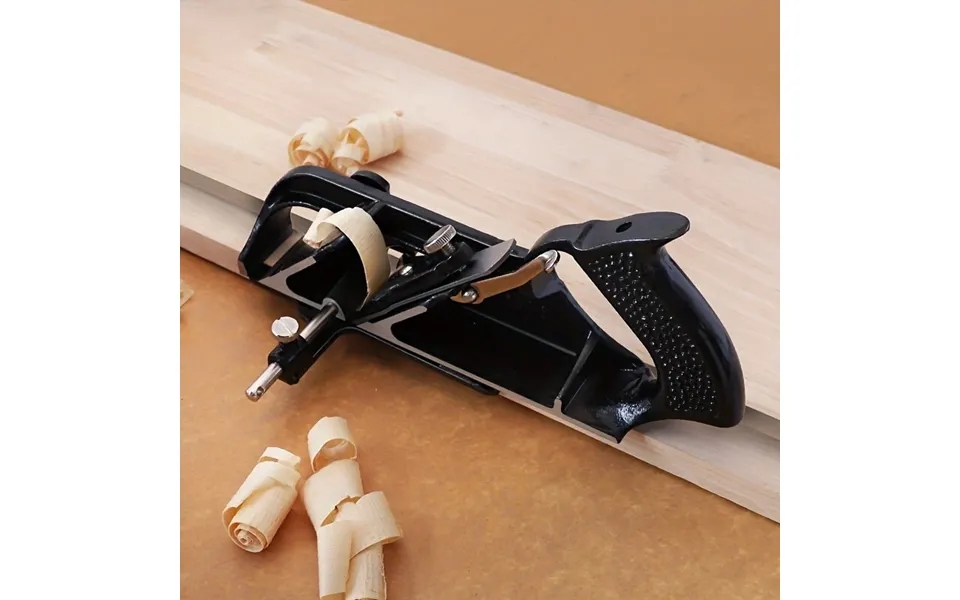 Ductile Iron Hand Plane T12 Blade Adjustable Fence Depth Stop Industrial Carpenter Tool Non-electric For Rabbets Trimmin