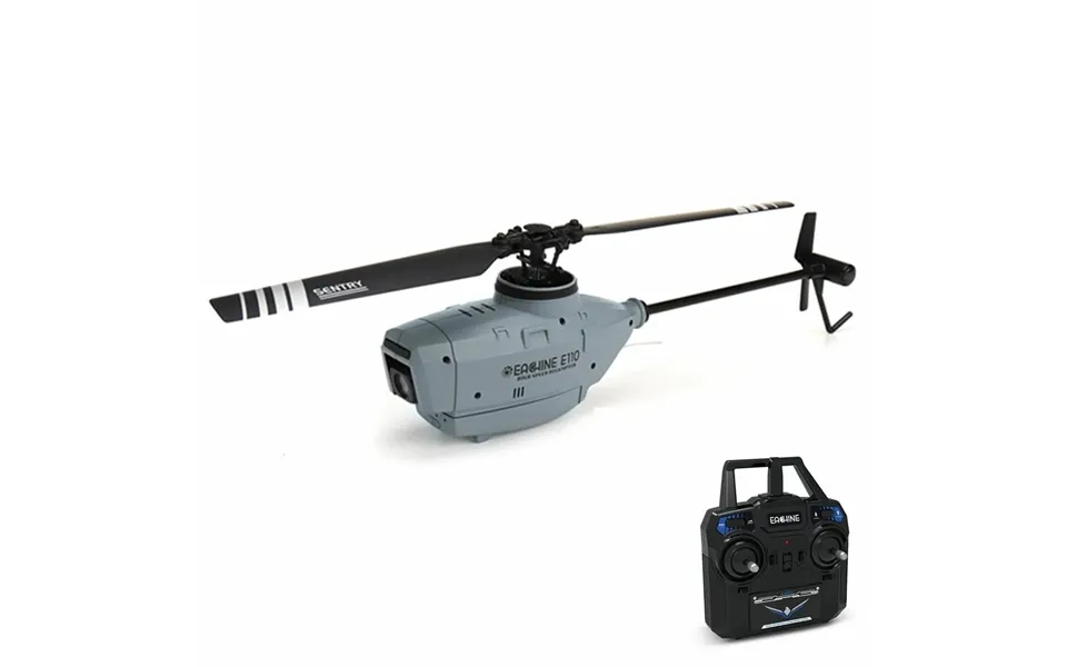 Eachine E110 2.4g 4ch 6-axis Gyro 720p Camera Optical Flow Localization Flybarless Scale Rc Helicopter Rtf