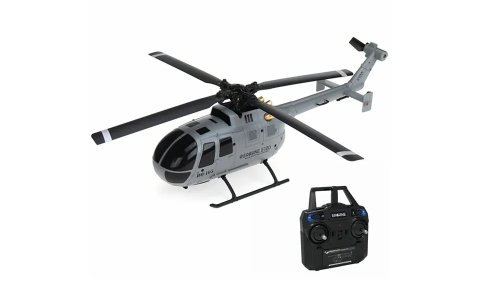 Eachine E120 2.4g 4ch 6-axis Gyro Optical Flow Localization Flybarless Bo-105 Scale Rc Helicopter Rtf