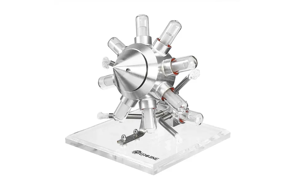 Eachine Et3 Stem Hot Air Four Cylinder Stirling Engine External Combustion Engine Model Is Suitable For Science Experime