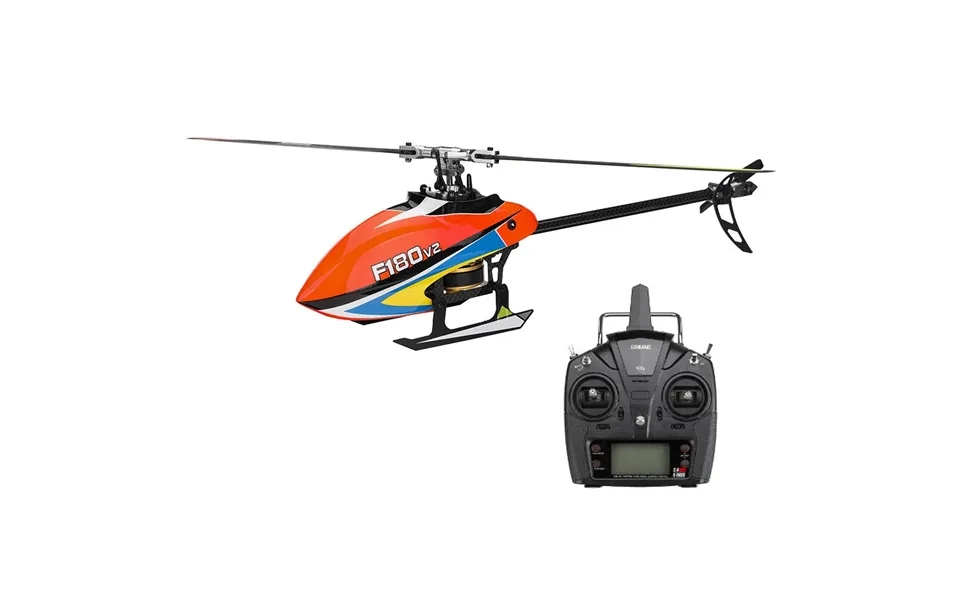 Eachine & Yxznrc F180 V2 6ch 3d6g System Dual Brushless Direct Drive Motor Flybarless Rc Helicopter Rtf Compatible With