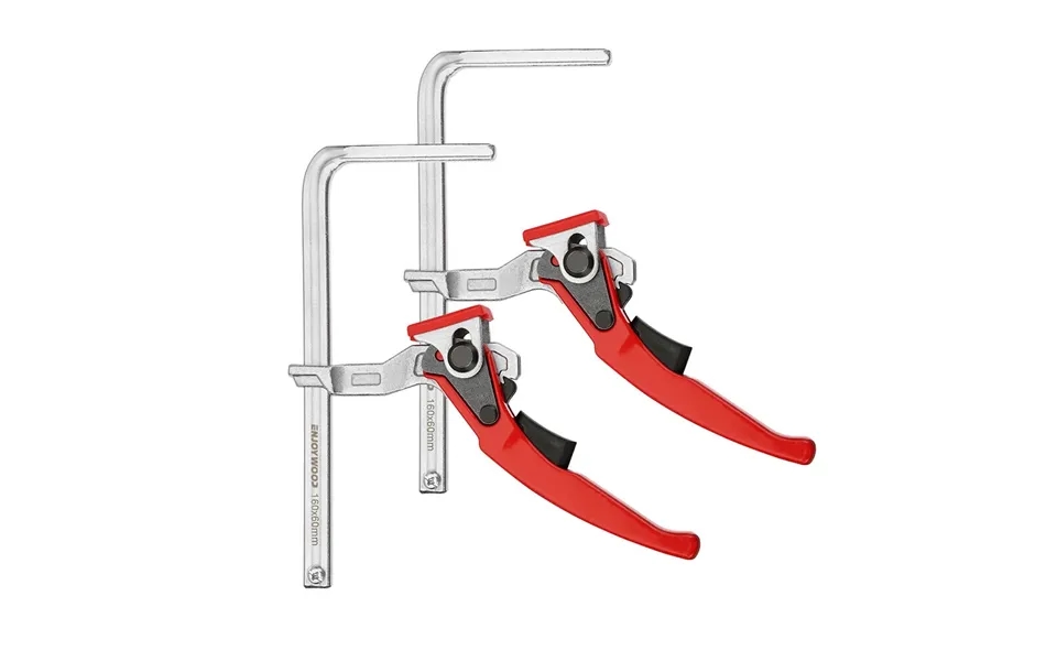 Enjoywood 2pcs 4pcs Alloy Steel Upgrade Quick Ratchet Track Saw Guide Rail Clamp Mft Clamp For Mft Table And Guide Rail