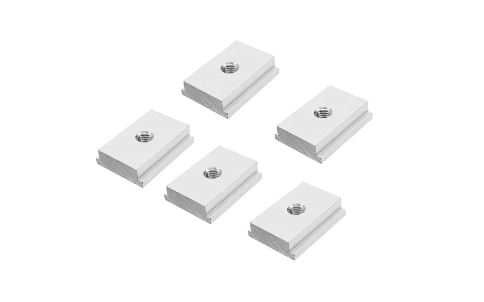 Enjoywood 5pcs M6 T Slot Nut T-track Sliding Nut For Woodworking Tool Slot Fastener