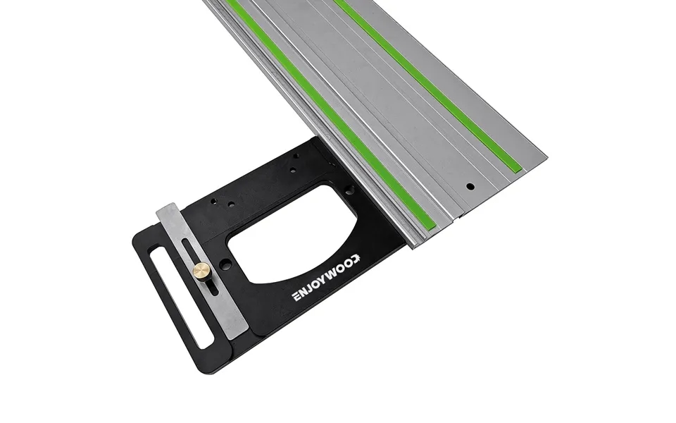 Enjoywood Aluminum Alloy Track Saw Square Guide Rail Angle Stop Woodworking 90 Degree Right Angle Guide Plate Square Cut