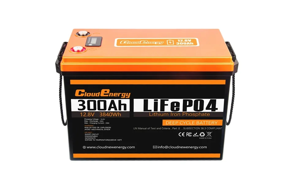 Eu Direct Cloudenergy 12v 300ah Lifepo4 Lithium Battery Pack 3