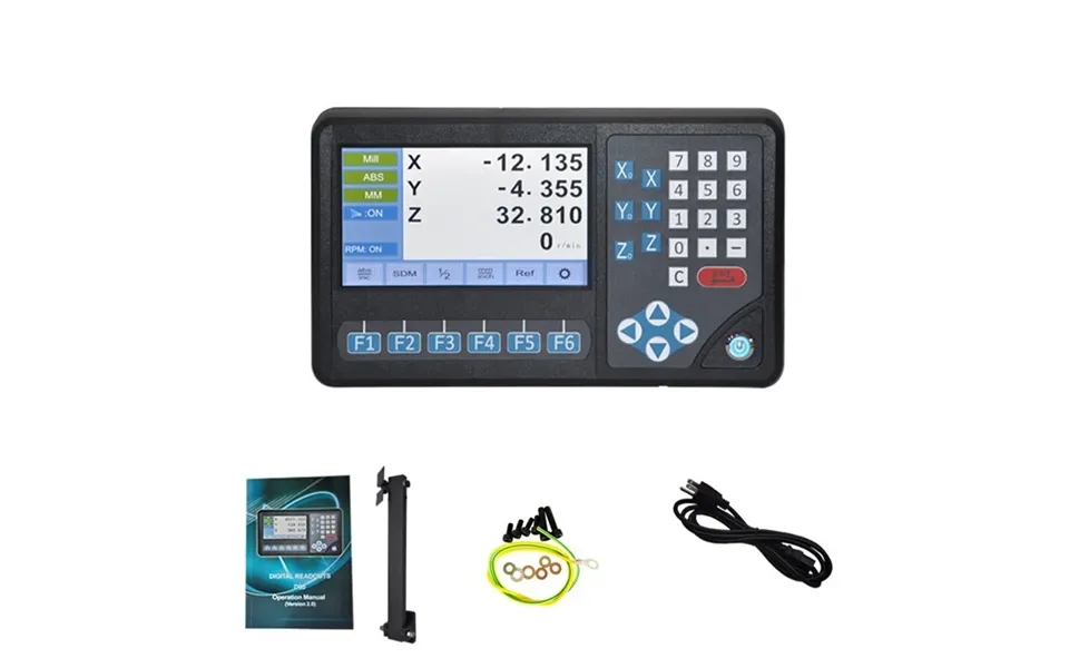 Eu Direct Ditron Lcd 3 4 Axis Dro Digital Readout High-precision 0