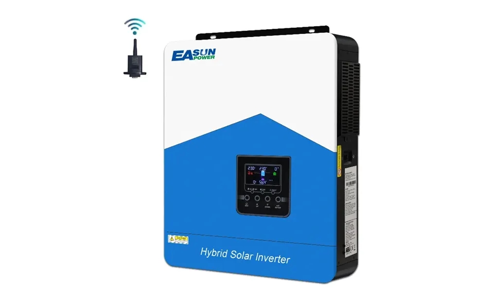 Eu Direct Easun Power 6.2kw 4.2kw Solar Hybrid Inverter 220v 120a Mppt Solar Charger Pv 450vdc Input Pure Sine Wave In