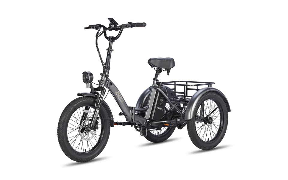 Eu Direct Fafrees F20 Mate Electric Tricycle Cargo 48v 18.2ah Battery 500w Motor 20inches Tires 85-110km Max Mileage 1