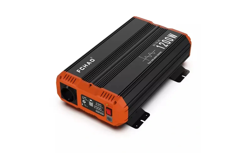 Eu Direct Fchao 1200w Peak 2400w Pure Sine Wave Solar Power Inverters Dc12v 24v To Ac 230v Car Inverter With Lcd Disp