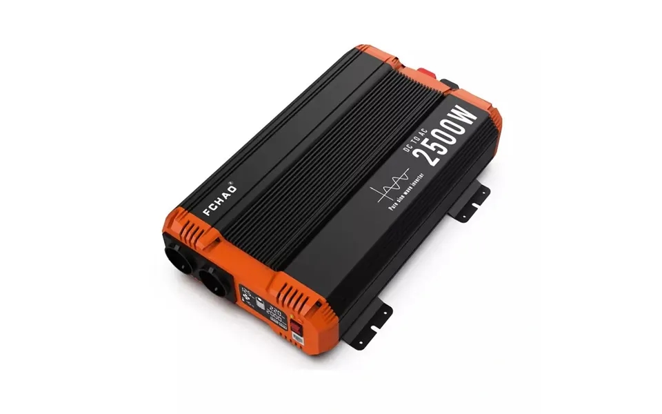 Eu Direct Fchao 2500w Peak Power 5000w Inverter Dc 12v 24v 48v To Ac 220v 230v Solar Power Invertor With Lcd Display