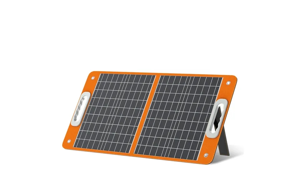 Eu Direct Flashfish 18v 60w Foldable Solar Panel Portable Solar Charger With Dc Output Usb-c Qc3
