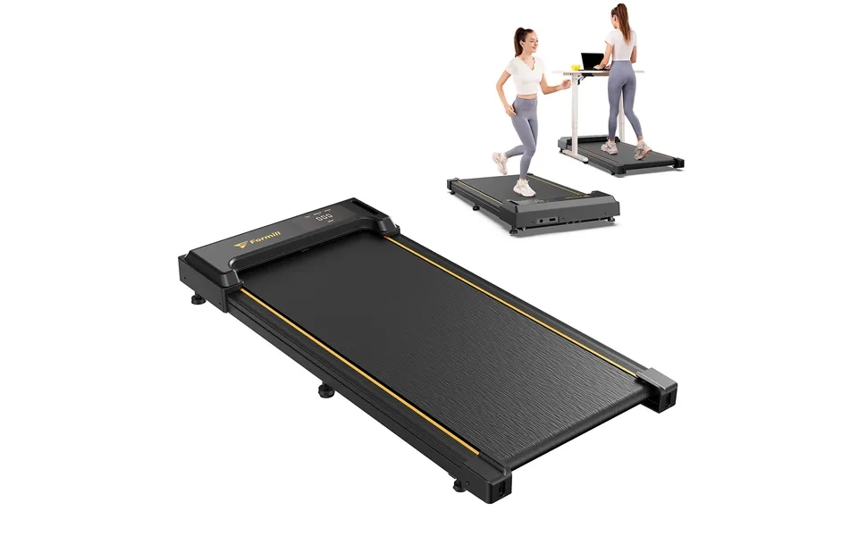 Eu Direct Formill Ft-21 Walking Pad Treadmill 2.5hp Motor 1-6km H Speed 220 Lbs Capacity Led Display Remote Control Wa