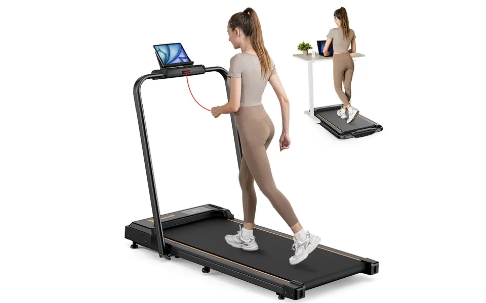 Eu Direct Formill Ft51 2 In 1 Walking Pad Treadmill 2.5hp Motor 1-10km H Speed Auto Incline Foldable 256 Lbs Capacity
