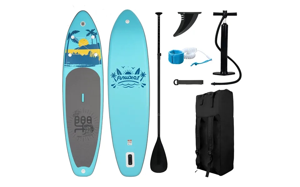 Eu Direct Funwater 335cm 350cm Large Size Inflatable Stand Up Paddle Board Surfboard Complete Paddleboard Accessories
