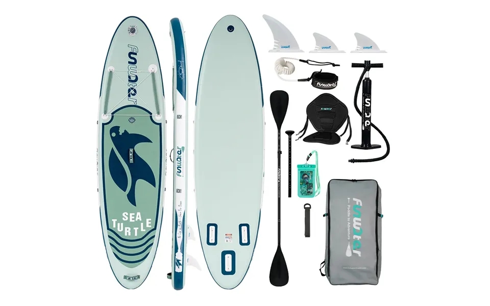 Eu Direct Funwater Inflatable Stand Up Paddle Board Surfboard Complete Paddle Board Accessories With Saddle Seat - Adju