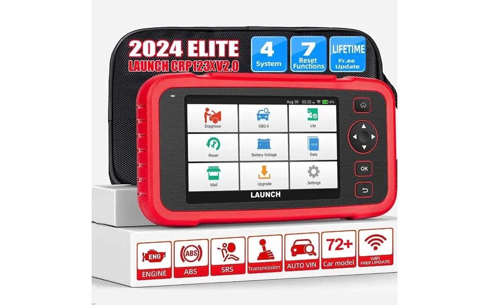 Eu Direct Launch Crp123x V2.0 Car Obd2 Diagnostic Tools Scanner Oil Sas Reset Engine Abs Airbag Srs At Code Reader Aut