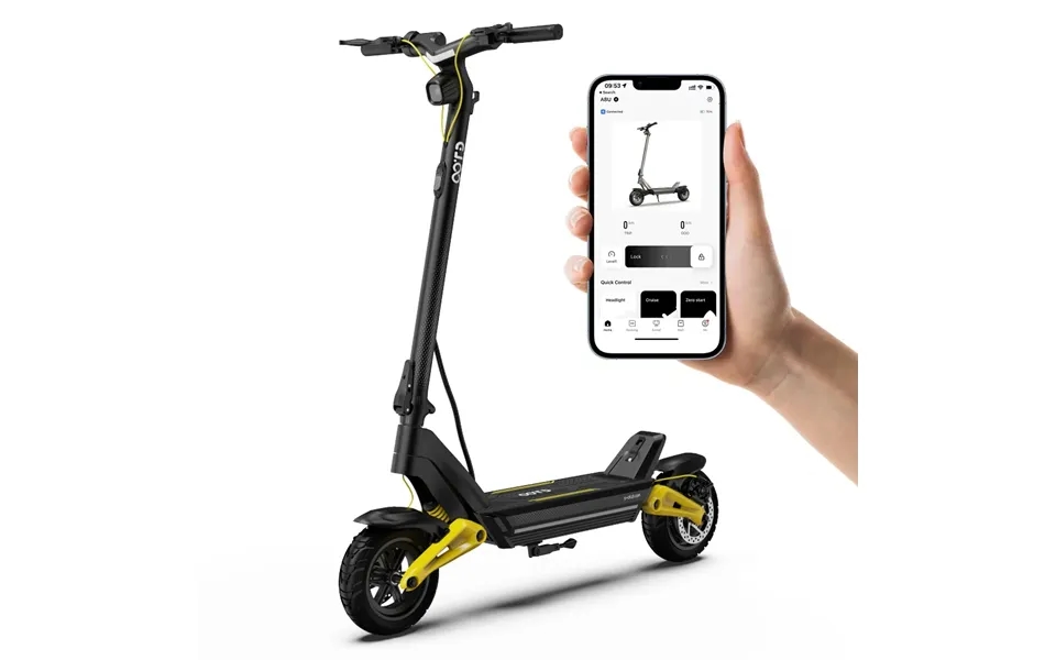 Eu Direct Ootd S10 Electric Scooter 48v 20ah Battery 1400w Motor 10inch Tires 70km Max Mileage 120kg Max Load App E-sc