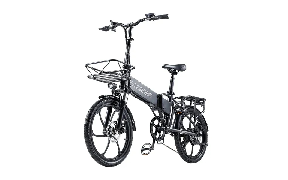 Eu Direct Randride Ya20 2025 Version 48v 12.8ah 350w 20*1.95 Inch Electric Bike 40km Mileage Range Max Load 120kg Elec