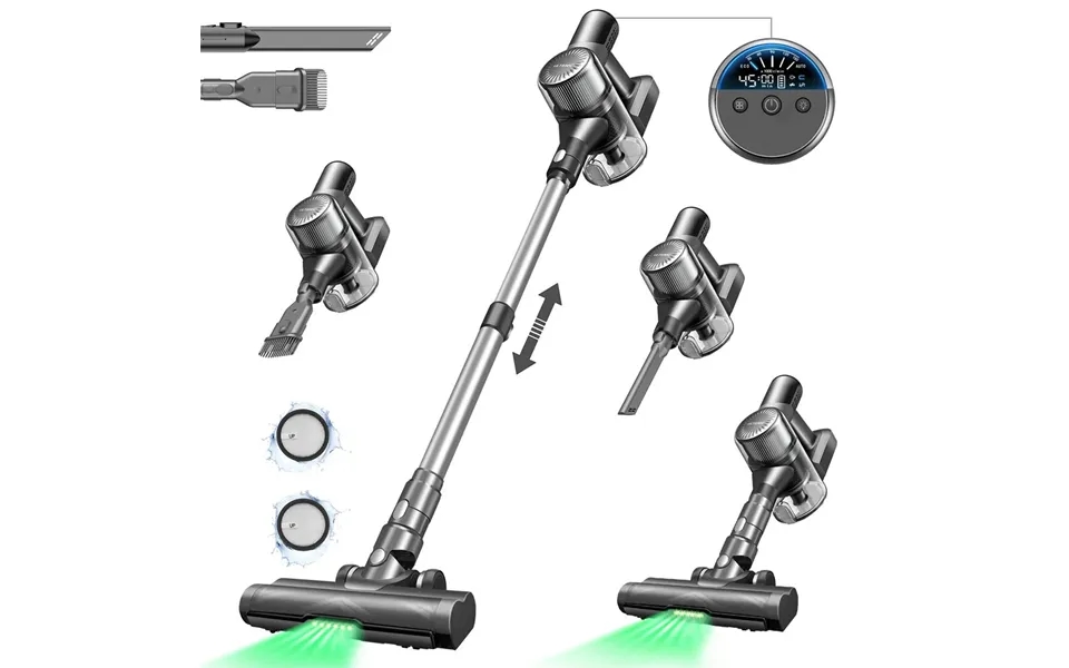 Eu Direct Ultenic U12 Vesla Cordless Vacuum Cleaner - 30kpa Suction