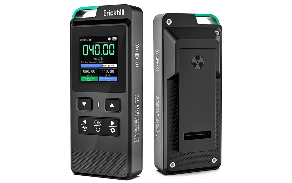 Eu Us Direct Erickhill Egf01 Nuclear Radiation Detector Geiger Counter Gamma-rays Beta-rays X-rays Measurement Cumulativ