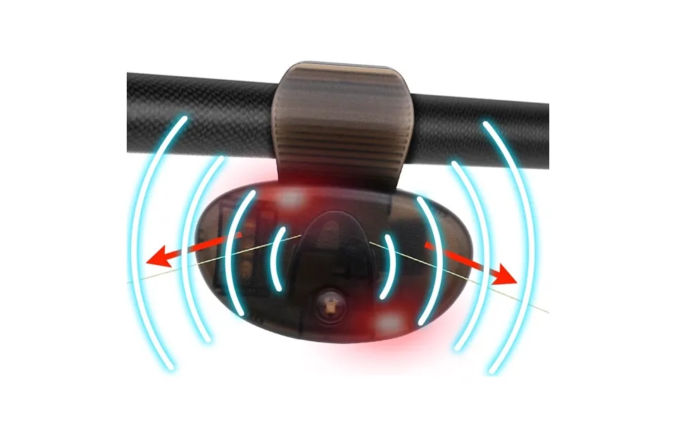 Fishing Alarm Fish Bite Alarm Loud Sound Clip On Fishing Rod Alarm Bell Electronic Led Light Night Fishing Tackle Access