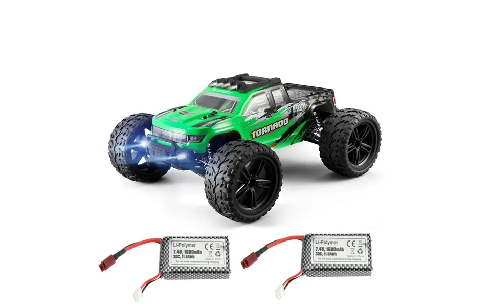 Flyhal Hbx Fc610 Rtr Two Battery 1 10 2.4g 4wd 46km H Rc Car Vehicles Led Lights Brushed Big Truck Model Toys Kids Child