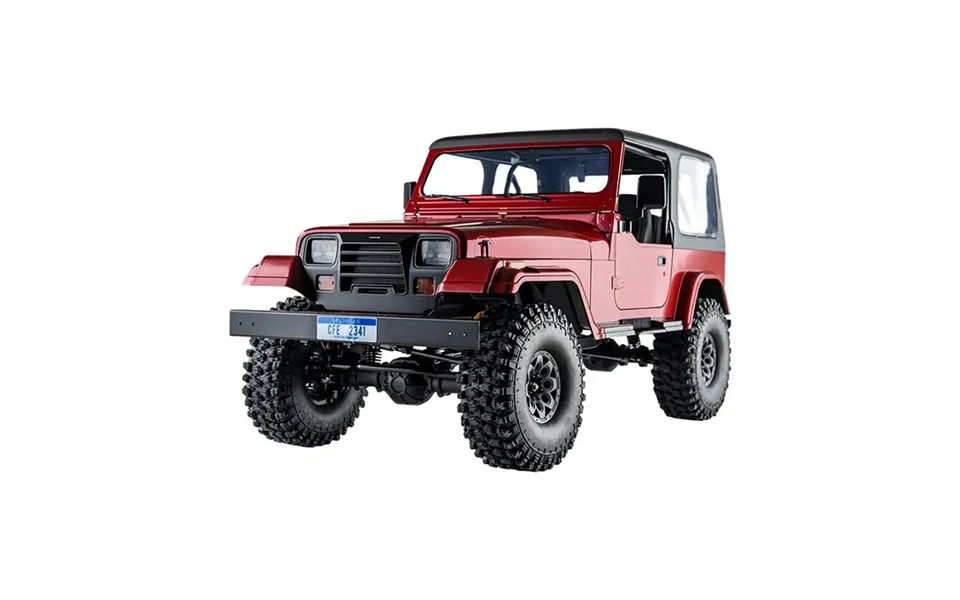 Fms Rochobby Mashigan Rs Red Rtr 1 10 2.4g 4wd Rc Car Rock Crawler Off-road Climbing Monster Truck Led Light Metal Gear