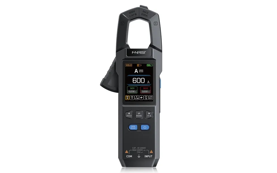 Fnirsi Dmc-100 Dc Ac 600a Current Clamp Meter 10000 Counts Digital Multimeter Usb Charger Amperimetric Clamp Electrician
