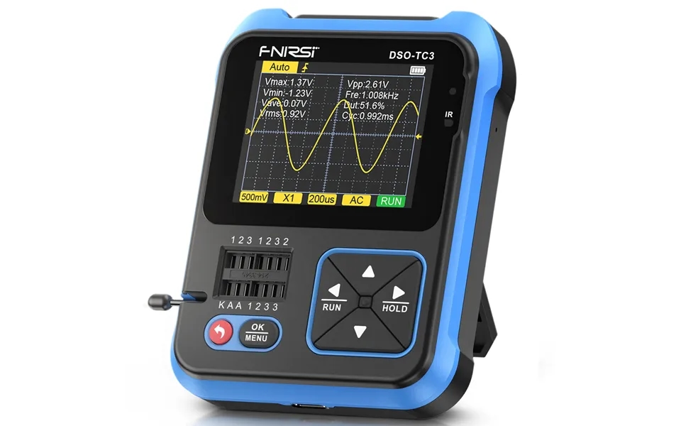 Fnirsi Dso-tc3 Digital Oscilloscope Transistor Tester Function Signal Generator 3 In 1 Multifunction Electronic Componen