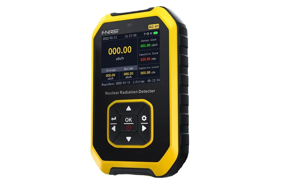 Fnirsi-gc01 Geiger Counter Nuclear Radiation Tester Food & Nuclear Sewage Test Professional Marble Radiation Ionization