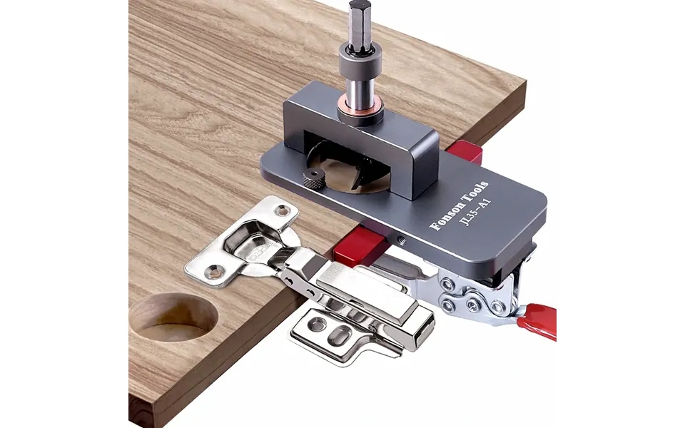 Fonson Tools 35mm Concealed Hinge Jig Drilling Guide Door Hinge Jig For Woodworking Door Cabinet Hinges Mounting Tool