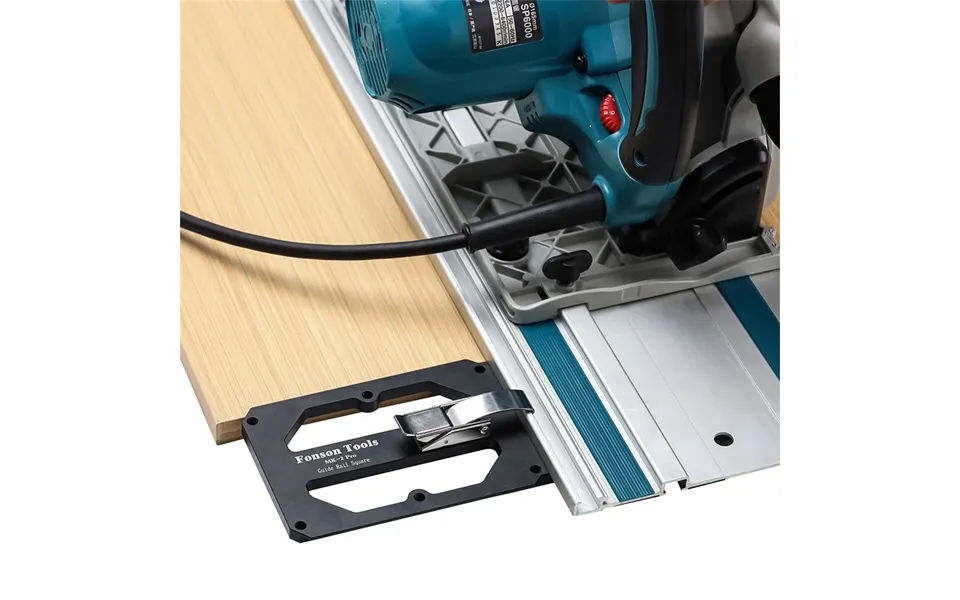 Fonson Tools Track Saw Square Right Angle Guide Circular Saw Guide Rail Angle Stop Compatible With Makita And Festool Gu