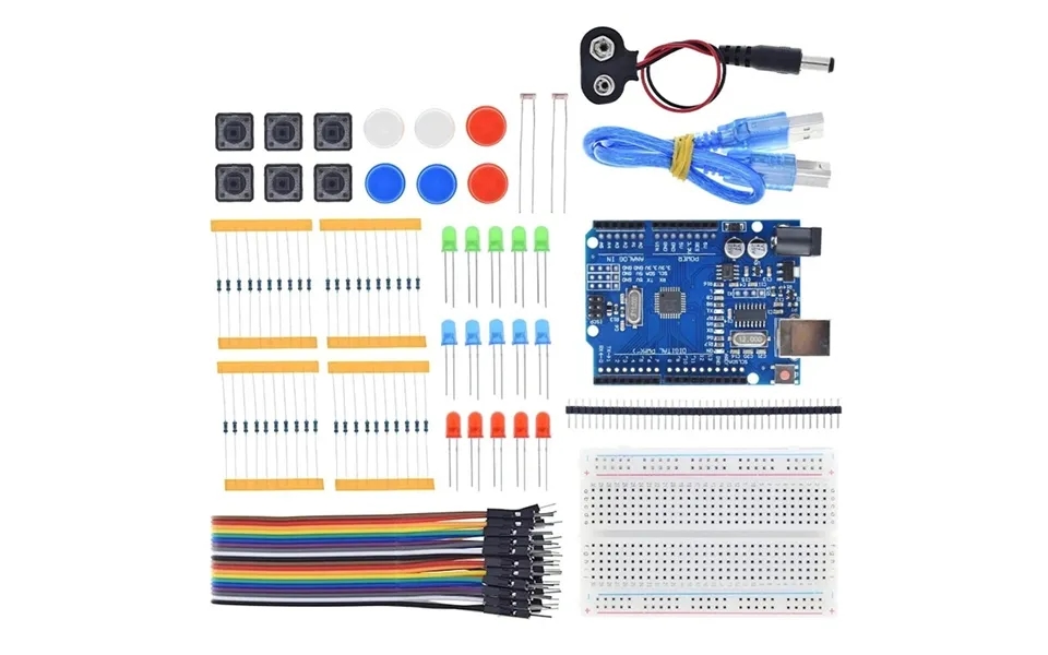 For Unos R3 13-in-1 Mini Diy Electronic Starter Kit Arduinos Circuit Board Electronics Programmable Engineering Coding E