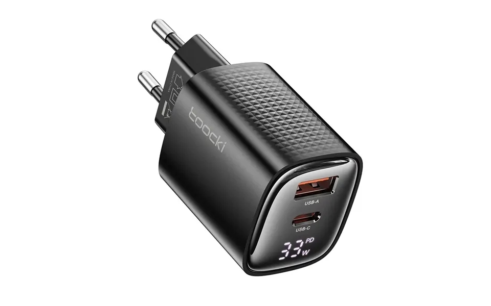Gan Tech Toocki Tct33-22eu 33w 2-port Usb Pd Charger Usb-a Usb-c Pd3