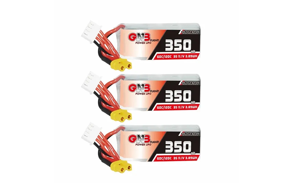 Gaoneng Gnb3503s60a 11.1v 350mah 60c 3s Lipo Battery Xt30 Plug For 2