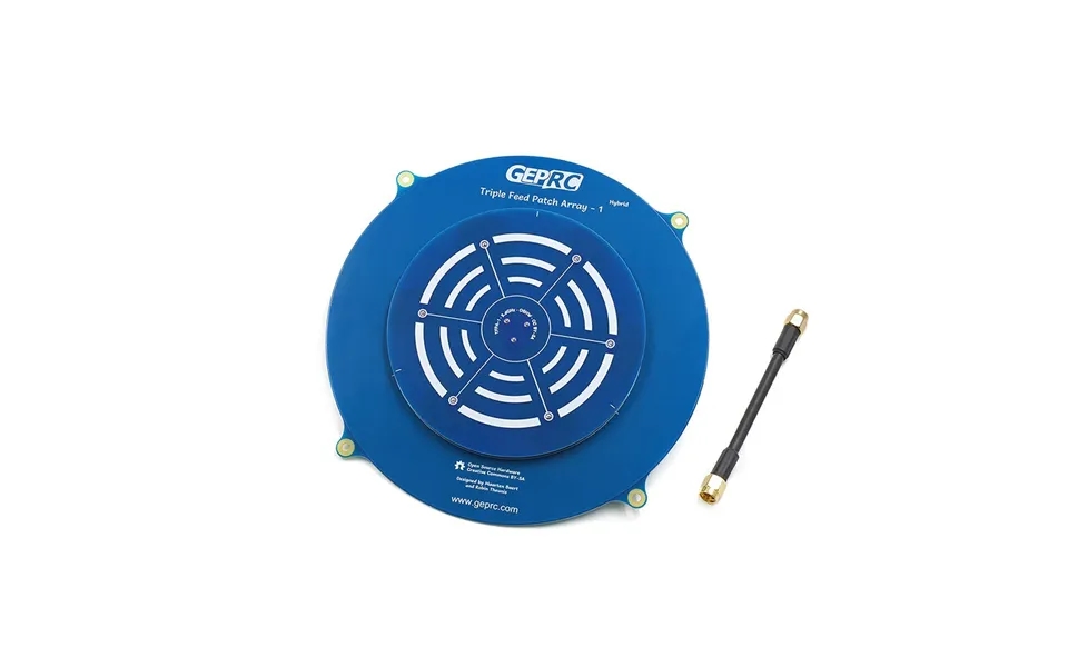Geprc Triple Feed Patch Array 5.8ghz High Gain Antenna For Long Range Fpv Goggles Rc Drone