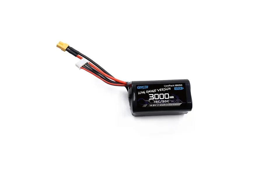 Geprc Vtc6 18650 4s 14.8v 3000mah 4s1p Xt60 Xt30 6s 22.2v 3000mah 6000mah 6s1p 6s2p Xt60 Lionpack Battery For Crocodil