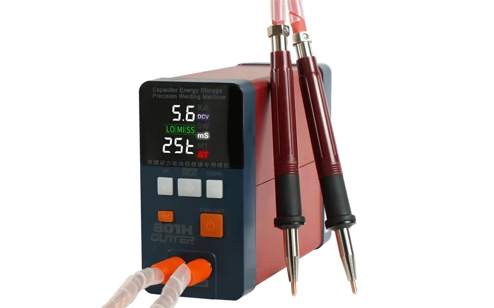 Glitter 801h High-efficiency Dual Function Welding Tool With Nickel-nickel And Pure Nickel Welding Modesfeatures Ul