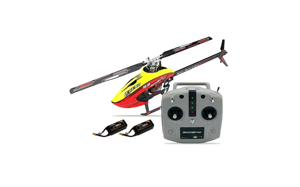 Goosky S2 6ch 3d Aerobatic Dual Brushless Direct Drive Motor Rc Helicopter Rtf With Gts Flight Control System