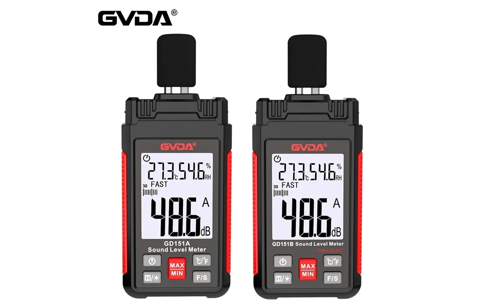 Gvda Gd151a Gd151b Digital Sound Level Meter Audio Level Meter Sonometro Sound Meter Decibelimetro 30-130db Decibel Mete