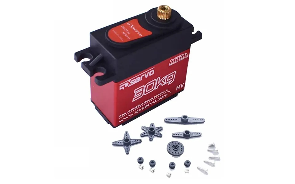 Gxservo Qy3230mg 30kg Digtal Servo Full Metal Gear Waterproof Large Torque Motor For Rc Crawler Car Boat Truck Helicopte