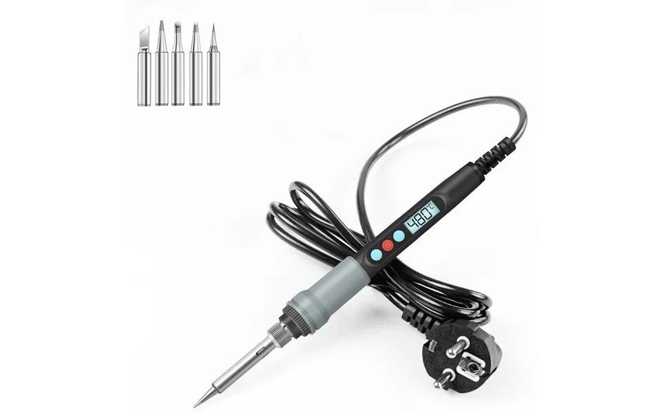 Handskit 90w 220v Adjustable Temperature Electric Soldering Iron Set Support For Repairing Electronic Tools