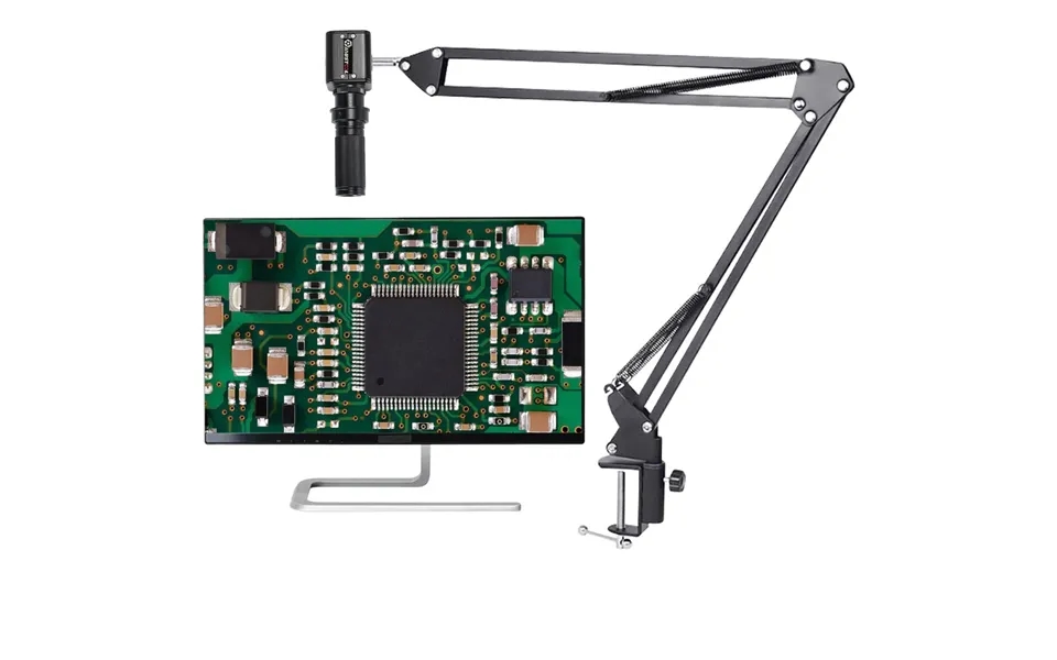 Hayear 24mp 4k 1080p Hdmi Industrial Video Microscope Camera 1x-130x Zoom C Mount Lens Remote Control For Digital Image