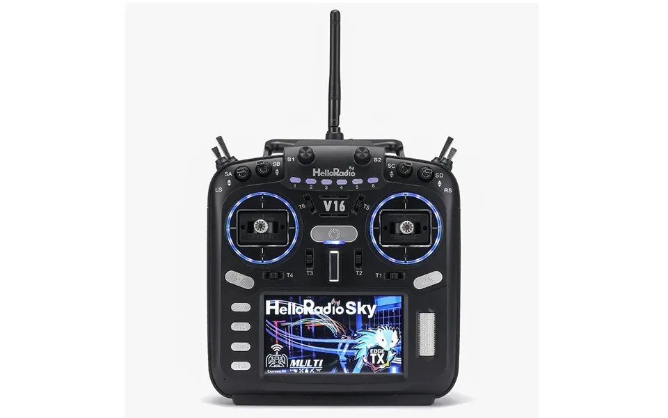 Helloradiosky V16 Pro Elrs 4in1 Multi-protocol Edgetx & Opentx Radio Transmitter With 4