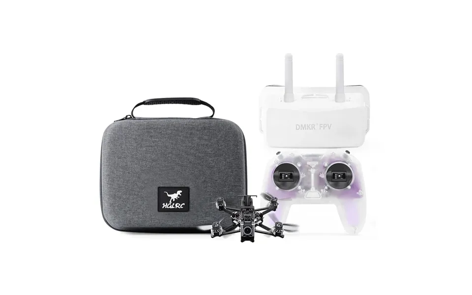 Hglrc Draknight 2 Inch 2s Toothpick Rc Fpv Racing Drone Entry-level Rtf With Remote Controller Fpv Goggles For Beginners