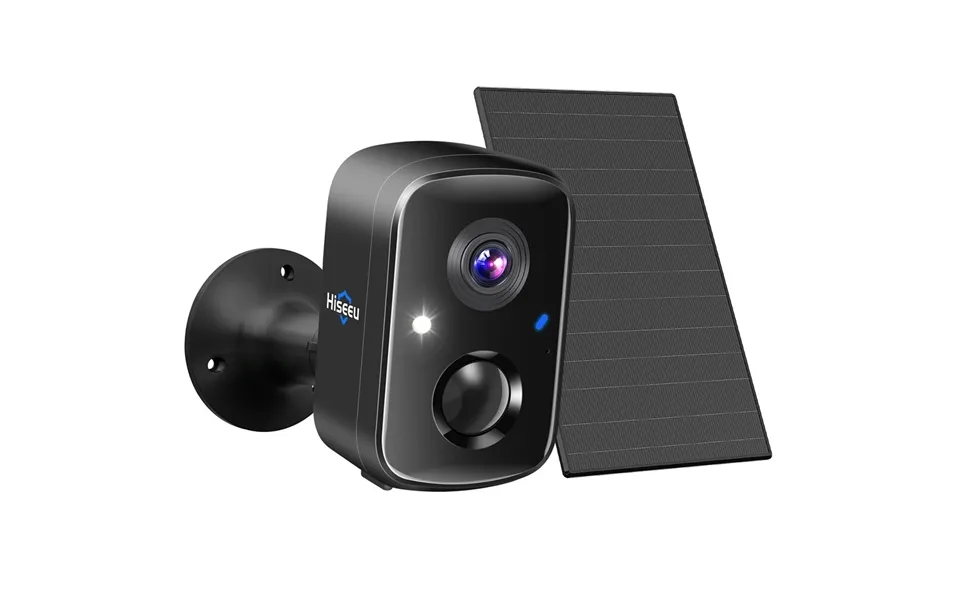 Hiseeu C90b 4mp Solar Wifi Ip Camera Full Color Night Vision Ip65 Waterproof Ai Motion Detection Two-way Audio 100% Wire