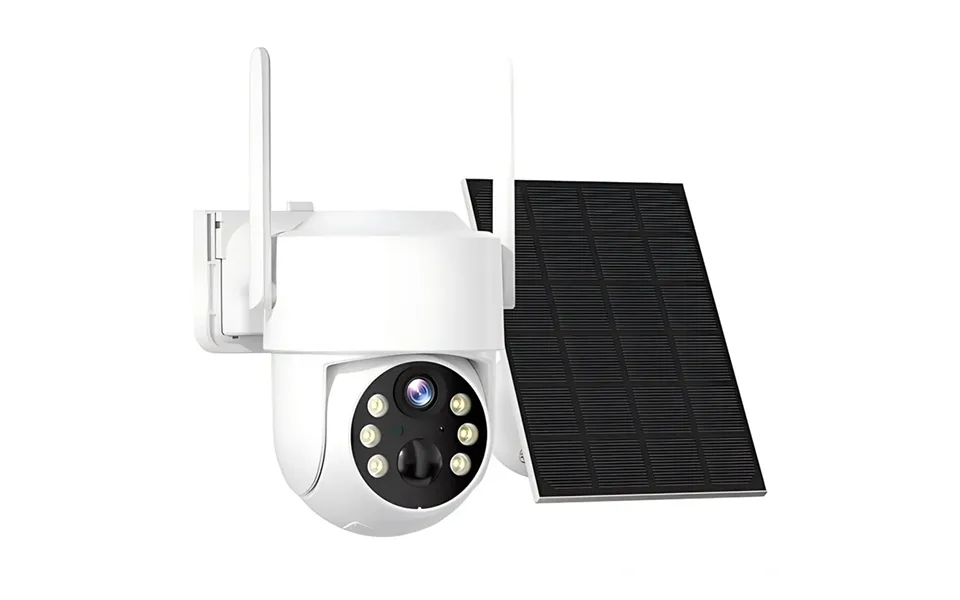 Hiseeu Wtd714 4mp 2k Hd Solar Ptz Wifi Security Camera Pir Motion Detection Color Night Vision Two-way Audio Ip66 Waterp
